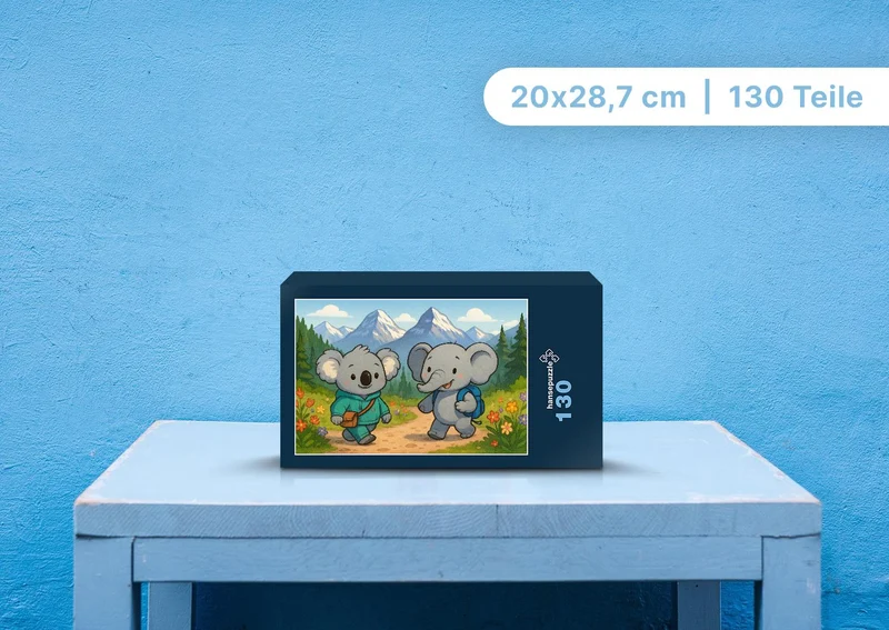 111348 Kinder - Kiki und Raffi Puzzle