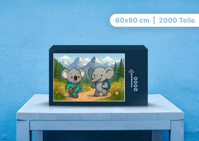 111348 Kinder - Kiki und Raffi Puzzle