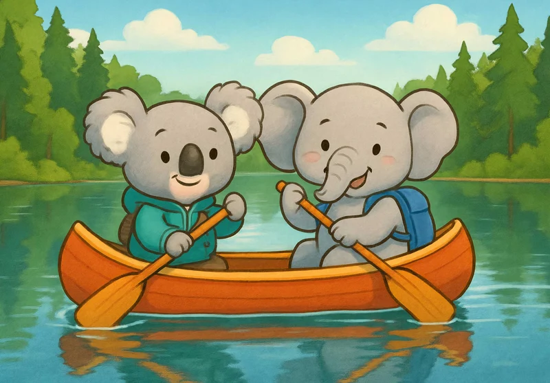 111343 Kinder - Kiki und Raffi Puzzle