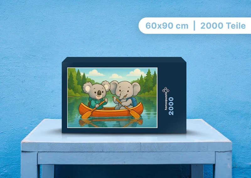 111343 Kinder - Kiki und Raffi Puzzle