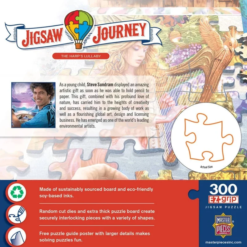 Jigsaw Journey - The Harp's Lullaby (300pcs) (EZ Grip)