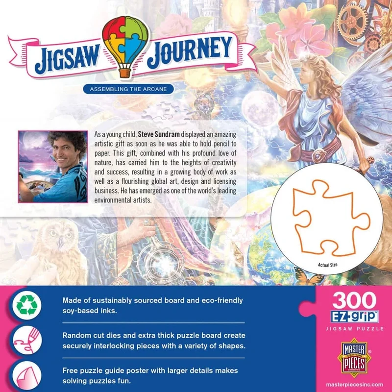 Jigsaw Journey - Assembling the Arcane (300pcs) (EZ Grip)