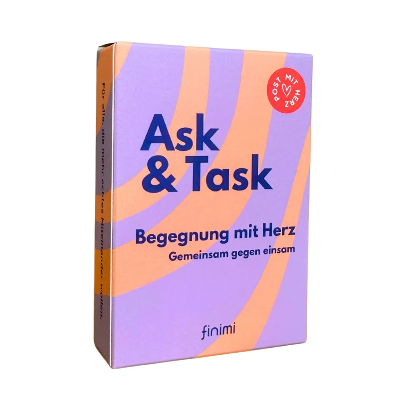Ask & Task Kartenset | Begegnung mit Herz