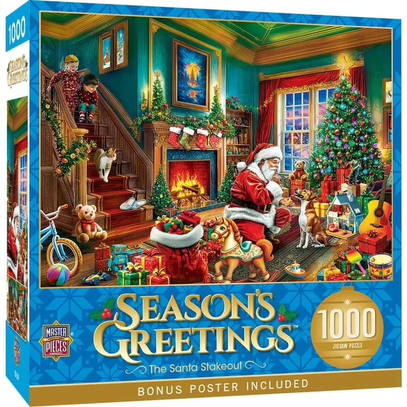 Season's Greetings - The Santa Stakeout (1000pcs)
