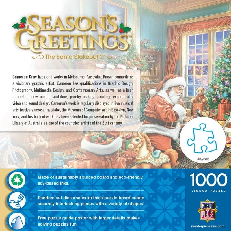 Season's Greetings - The Santa Stakeout (1000pcs)