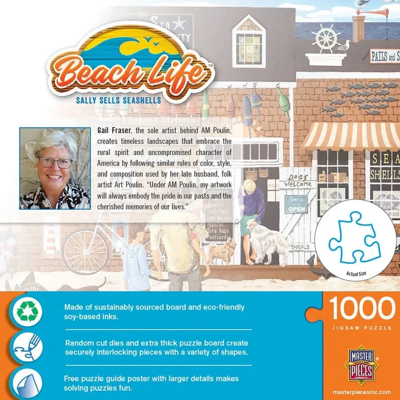 Beach Life - Sally Sells Seashells (1000pcs)