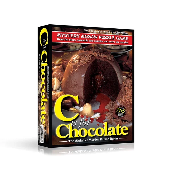 C is for Chocolate Alphabet Mystery Puzzle (2x500pcs)