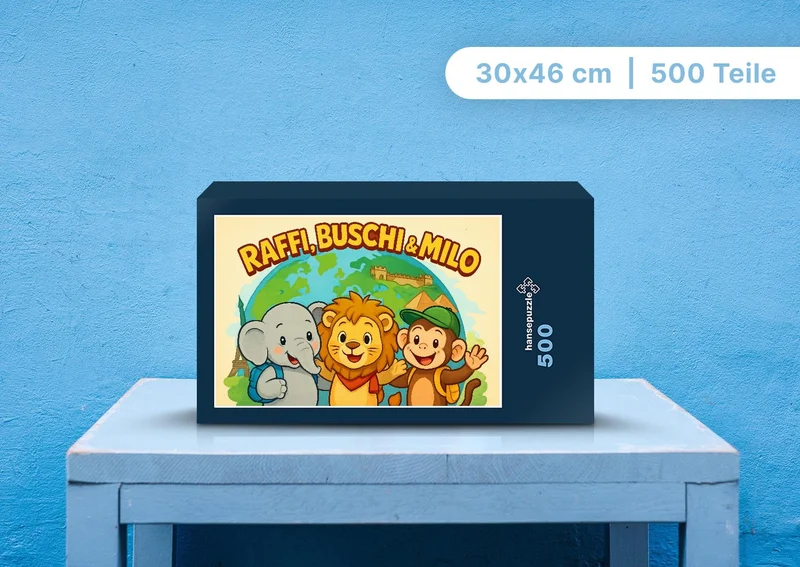 110928 Kinder - Raffi, Buschi und Milo Puzzle