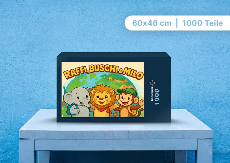 110928 Kinder - Raffi, Buschi und Milo Puzzle