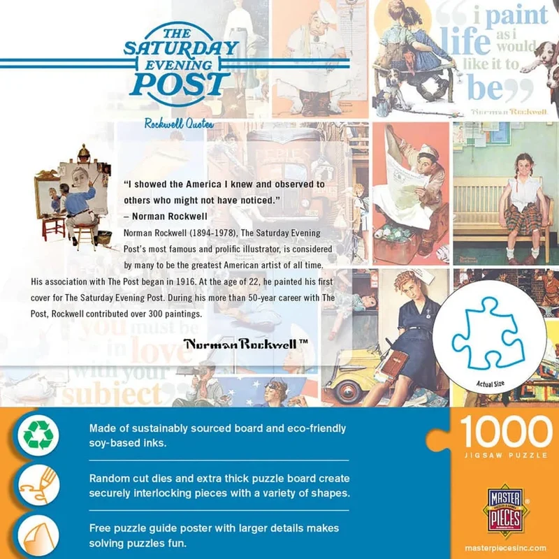 Norman Rockwell Quotes (1000pcs)