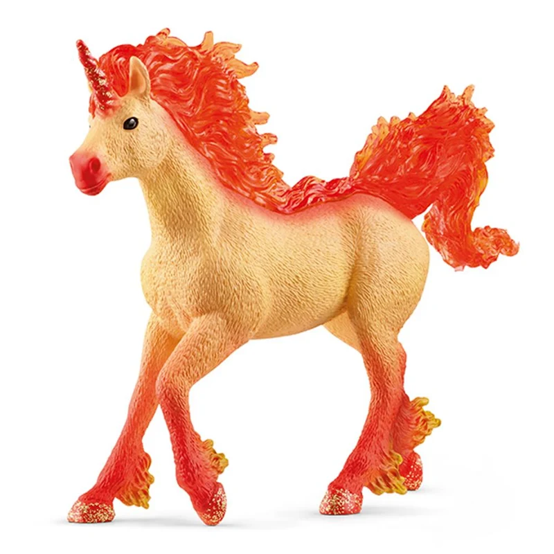 Schleich Elementa Feuereinhorn Hengst
