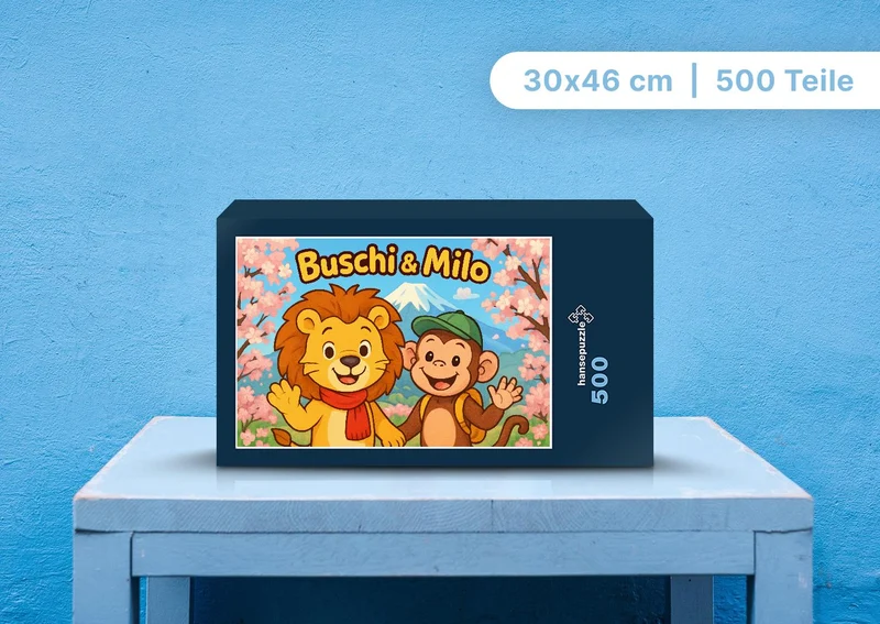 110883 Kinder - Buschi und Milo Puzzle