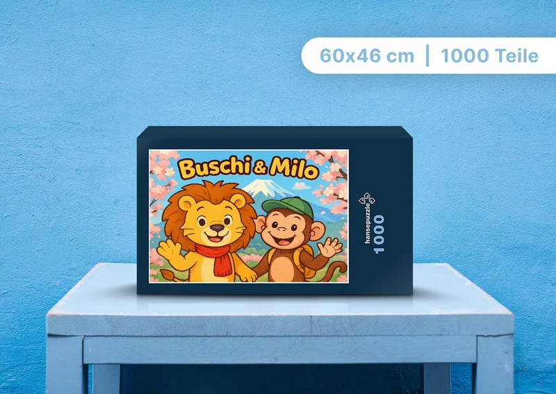 110883 Kinder - Buschi und Milo Puzzle