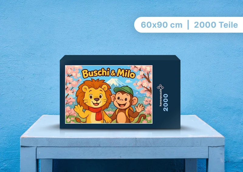 110883 Kinder - Buschi und Milo Puzzle