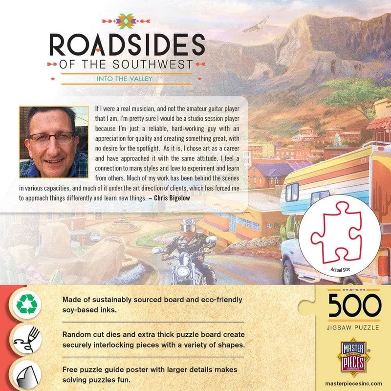 Roadsides of the Southwest - Into The Valley (500pcs)