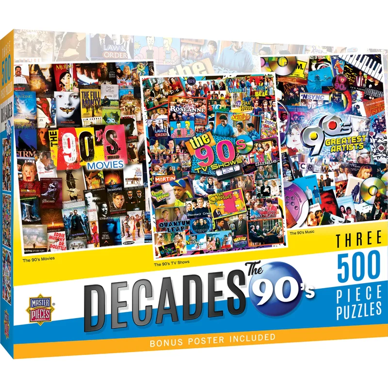 DMG Decades - The 90's Multipack (3x500pcs) (DAMAGED BOX)