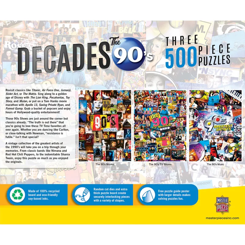 DMG Decades - The 90's Multipack (3x500pcs) (DAMAGED BOX)