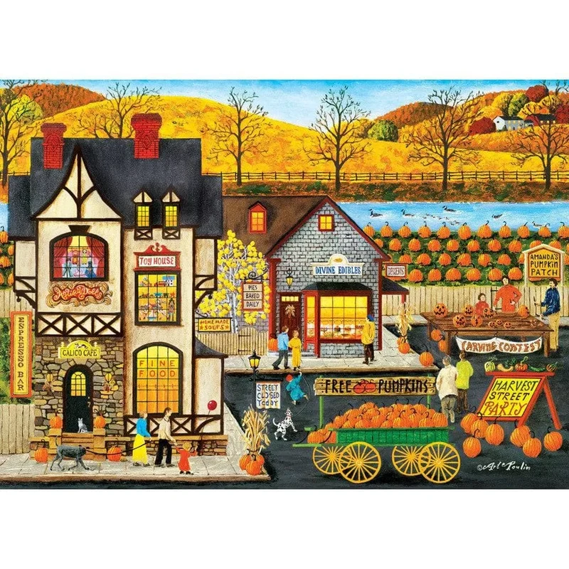 Americana - Harvest Street Party, Art Poulin (500pcs) (EZGrip)