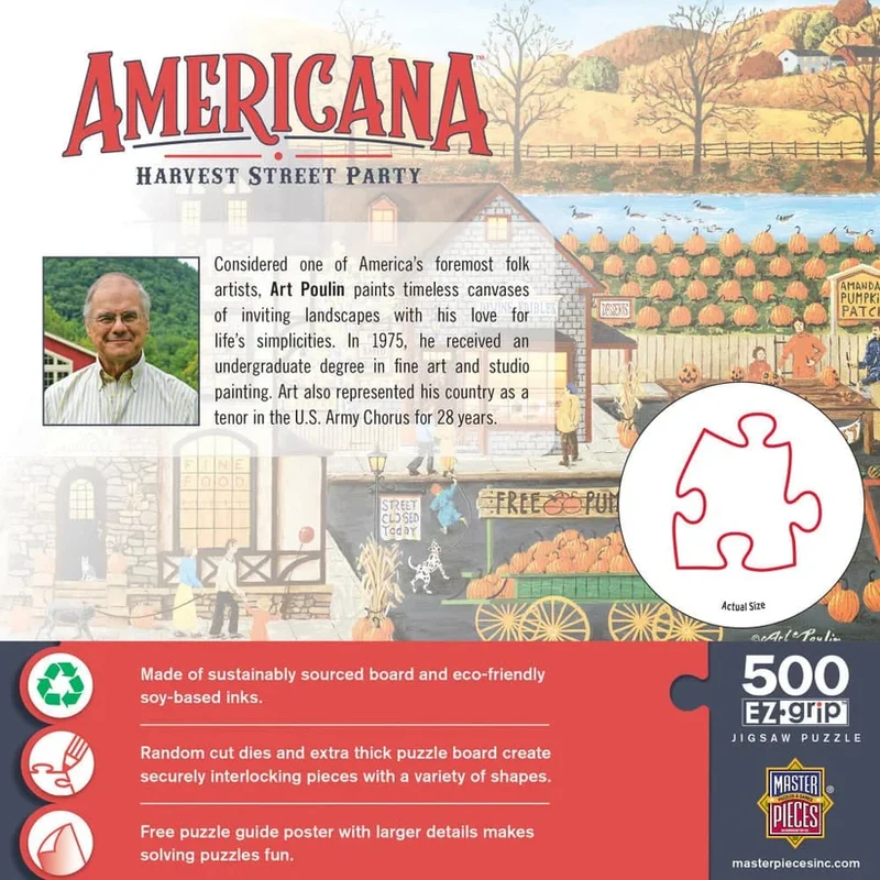 Americana - Harvest Street Party, Art Poulin (500pcs) (EZGrip)