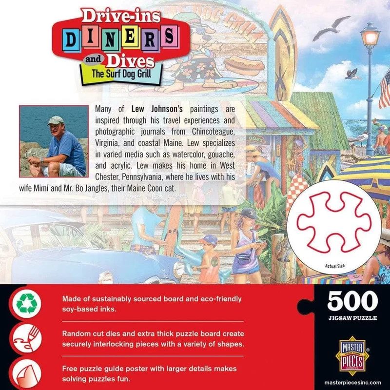 Drive-ins, Diners, and Dives - The Surf Dog Grill (500pcs)