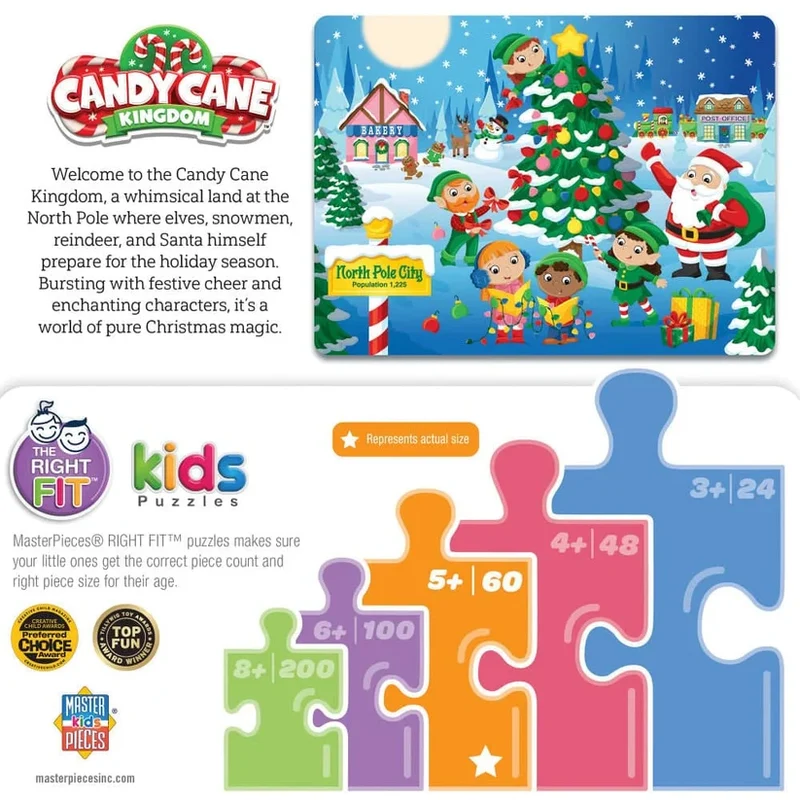 Candy Cane Kingdom - Christmas Cheer (60pcs)