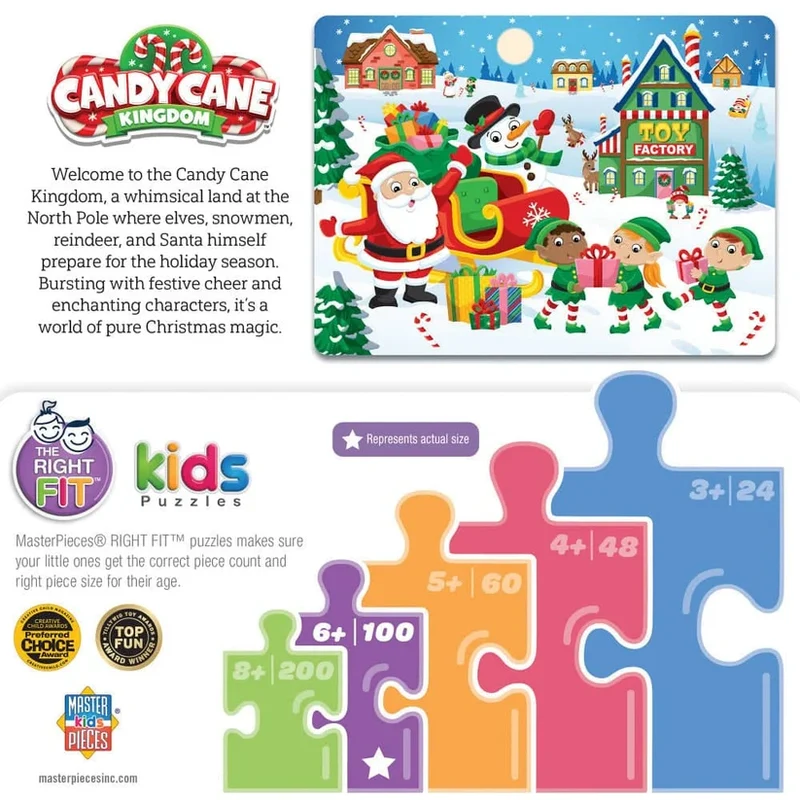 Candy Cane Kingdom - Santa's Big Night (100pcs)
