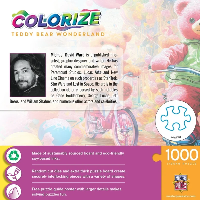 Colorize - Teddy Bear Wonderland (1000pcs)