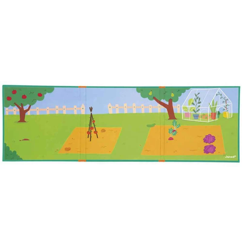 Magnetische Magneti'stories Puzzle – Im Garten