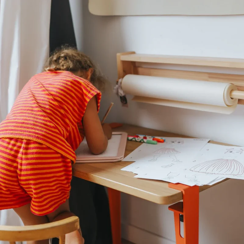 KidyDraw Pro – LED Schreib & Zeichentafel für Kinder - Fashion Edition
