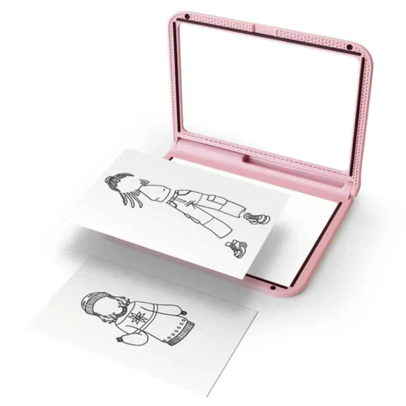 KidyDraw Pro – LED Schreib & Zeichentafel für Kinder - Fashion Edition