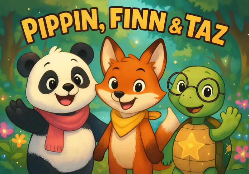 110543 Kinder - Zara, Pippin und Taz Puzzle