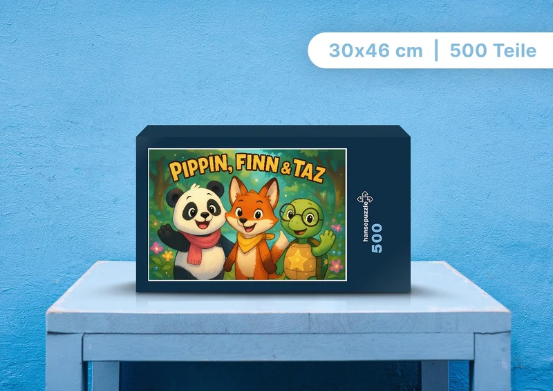 110543 Kinder - Zara, Pippin und Taz Puzzle
