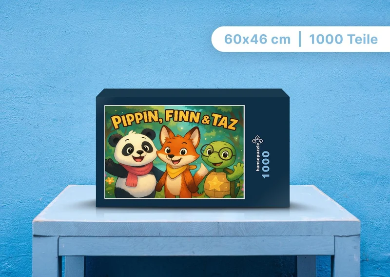 110543 Kinder - Zara, Pippin und Taz Puzzle
