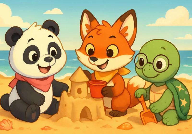 110548 Kinder - Zara, Pippin und Taz Puzzle
