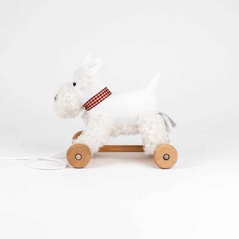 Plüschhund zum Ziehen – Lola