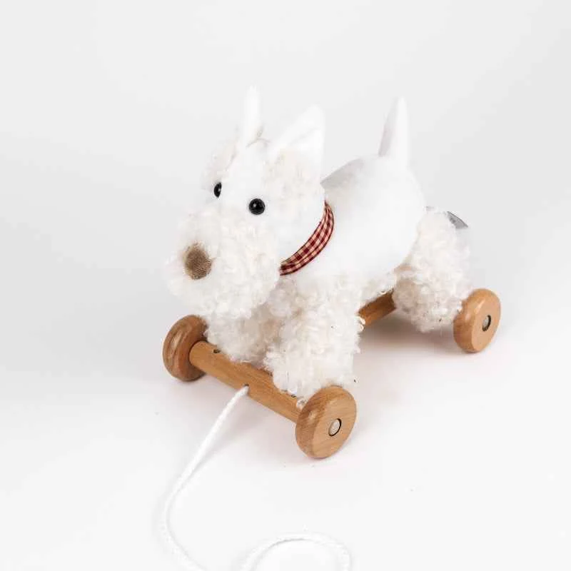 Plüschhund zum Ziehen – Lola