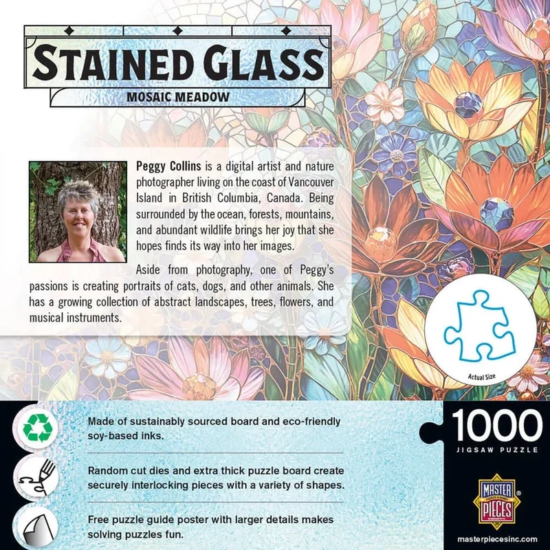 Stained Glass - Mosaic Meadow (1000pcs)