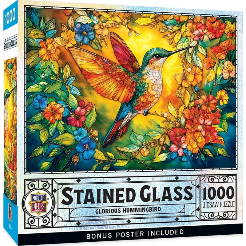Stained Glass - Glorious Hummingbird (1000pcs)