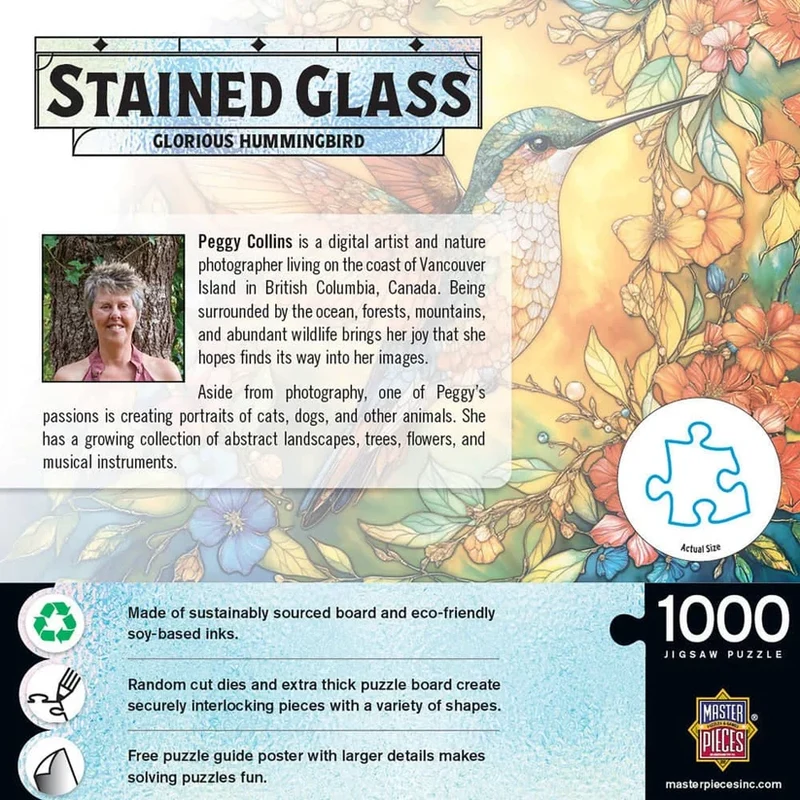 Stained Glass - Glorious Hummingbird (1000pcs)