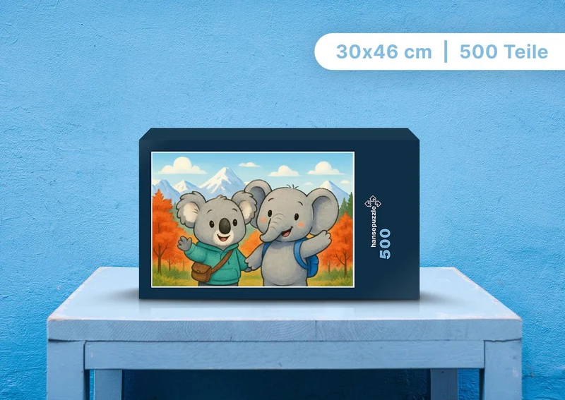 111318 Kinder - Kiki und Raffi Puzzle