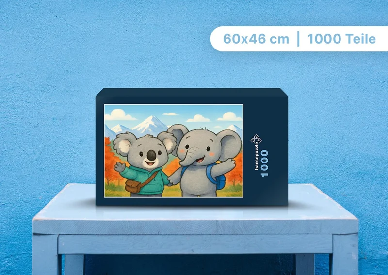 111318 Kinder - Kiki und Raffi Puzzle