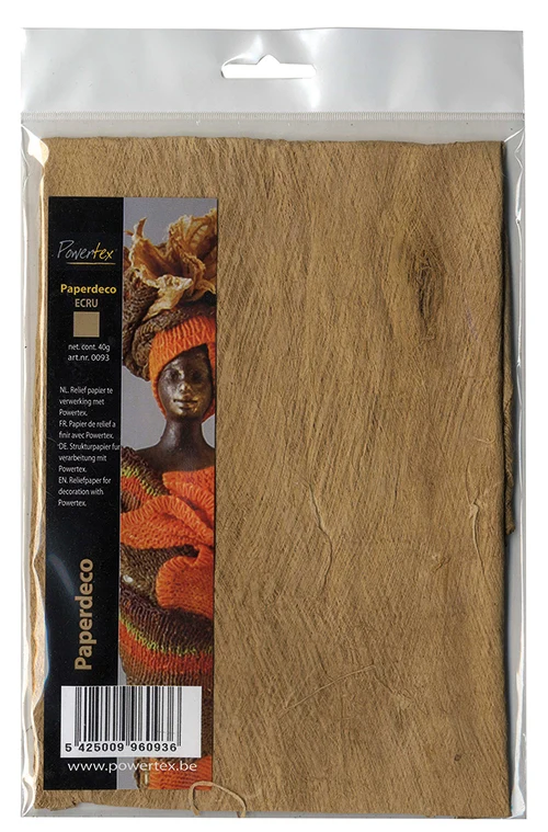 Powertex - Paperdeco ecru - 40 gr.