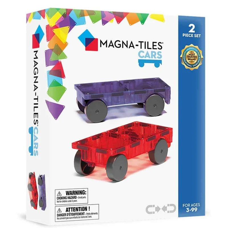 Magnetklötze – Cars 2, rot und violett