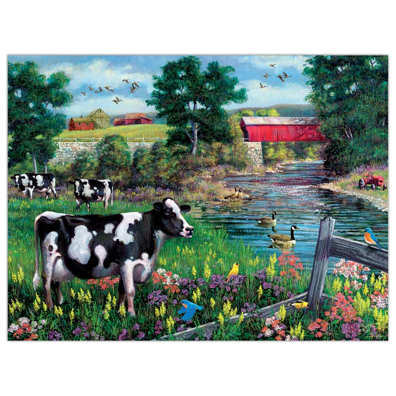 Grazing by the Creek (500pcs)
