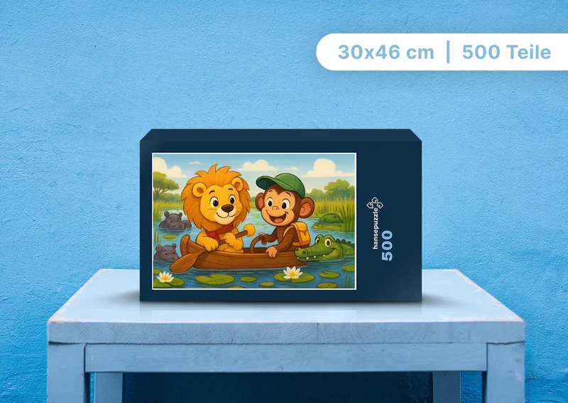 110868 Kinder - Buschi und Milo Puzzle