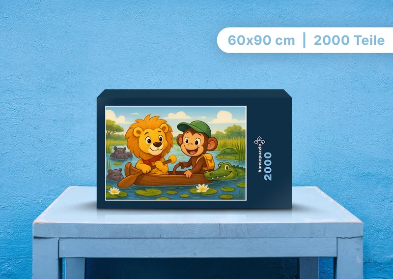 110868 Kinder - Buschi und Milo Puzzle