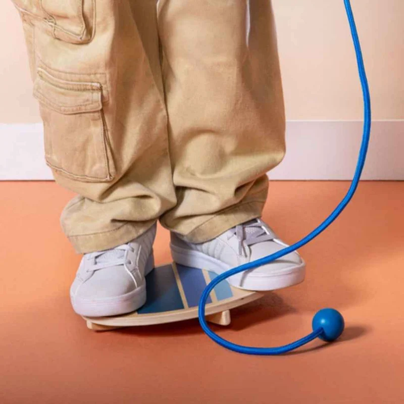 Balance-Spiel und Tauziehen