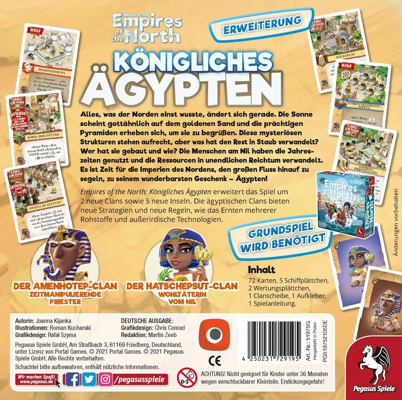Empires of the North: Königliches Ägypten [Erw.]
