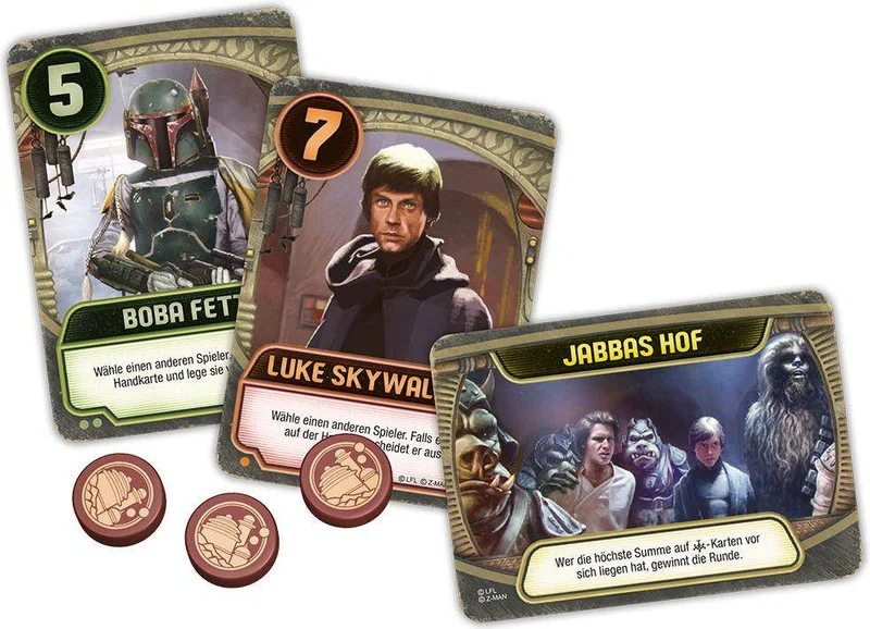 Star Wars - Jabba’s Palace: Ein Love Letter™-Spiel