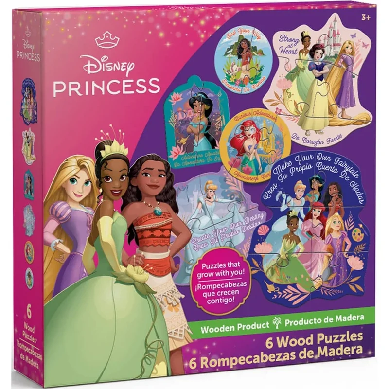 Disney Princesses Multipack (WOOD - Shaped)